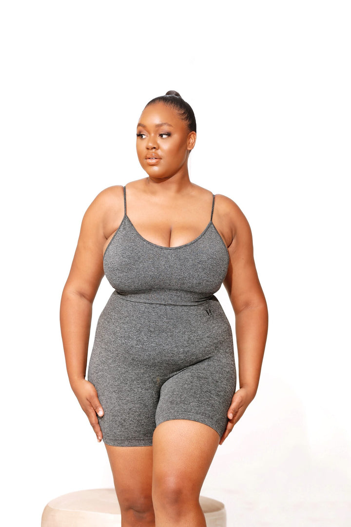 Amaré Dark Grey Bra Top - MoldMe By Molly