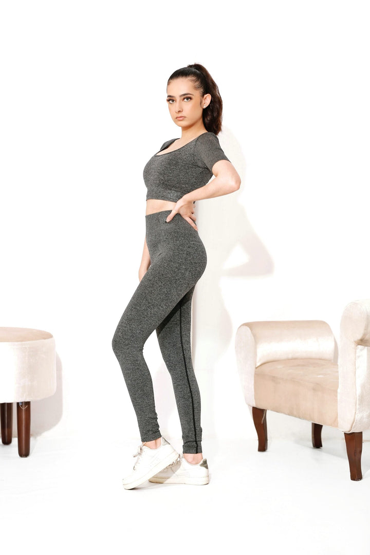 Seamless gray legging - MoldMe By Molly