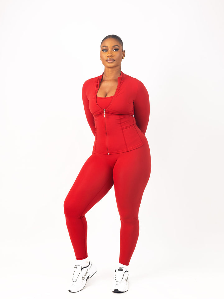 Ami Ruby Zip - Up Jacket - MoldMe By Molly