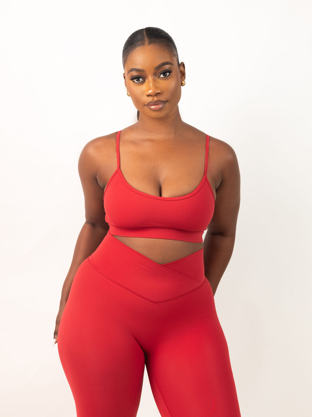 Bahati Bra Top in Ruby - MoldMe By Molly