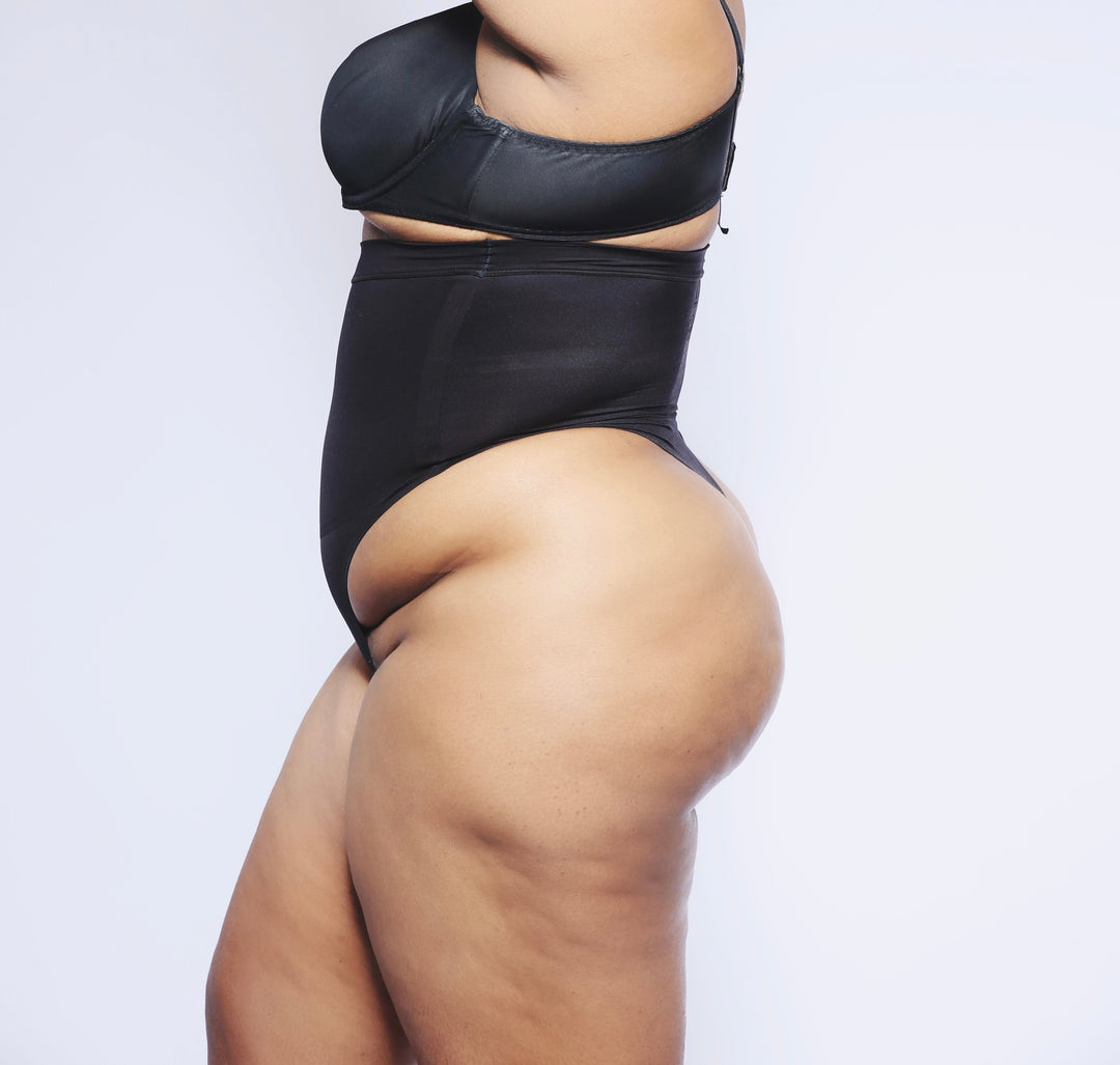 High Waisted Shapewear Thong - MoldMe By Molly