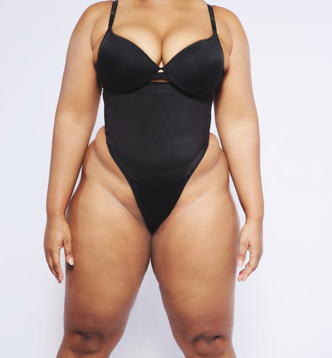 High Waisted Shapewear Thong - MoldMe By Molly