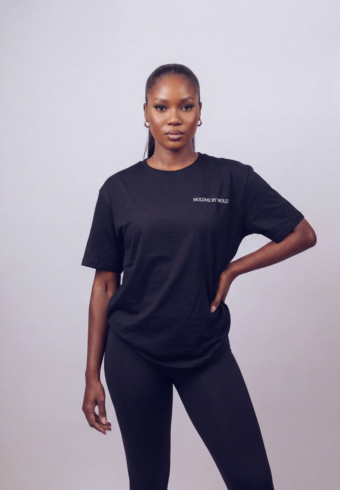 Kamali Oversized Tee in Red - MoldMe By Molly